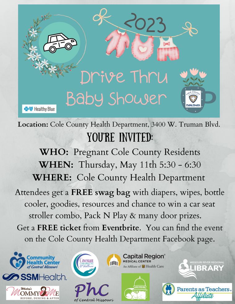 DriveThru Baby Shower for Cole County United Way of Central Missouri